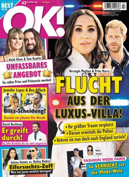 OK! – 12 Oktober 2022 Cover
