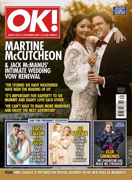 OK! Magazine UK – Issue 1359 – 3 October 2022 Cover