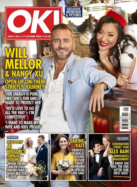 OK! Magazine UK – Issue 1361 – 17 October 2022 Cover