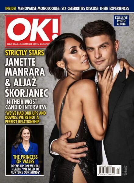 OK! Magazine UK – Issue 1362 – 24 October 2022 Cover