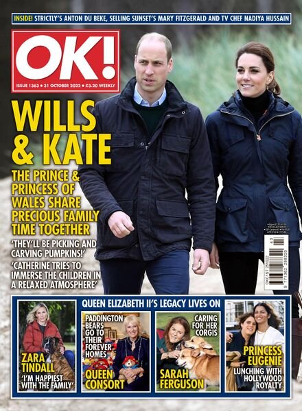 OK! Magazine UK – Issue 1363 – 31 October 2022 Cover