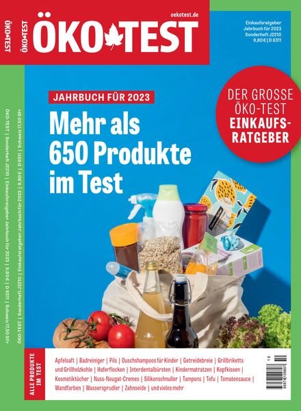 OKO-TEST – Jahrbuch 2023 Cover