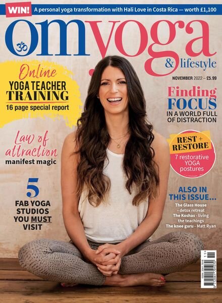 OM Yoga & Lifestyle – November 2022 Cover