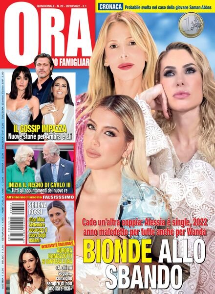 ORA – 05 ottobre 2022 Cover