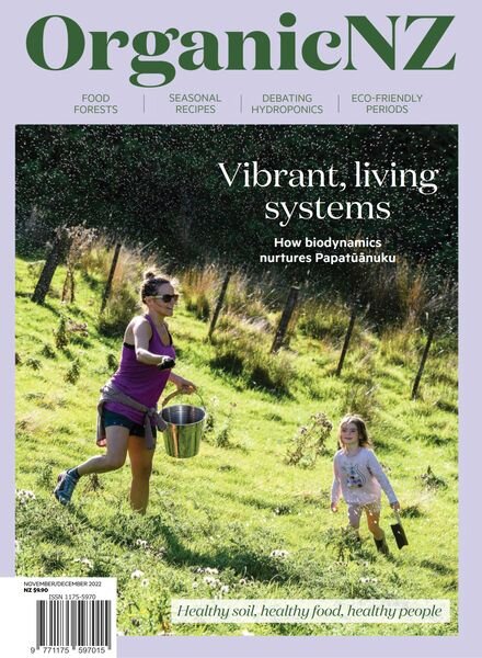 Organic NZ – November 2022 Cover