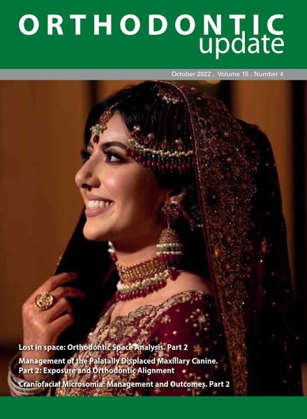 Orthodontic Update – October 2022 Cover