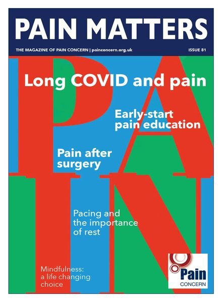 Pain Matters – Issue 81 – October 2022 Cover