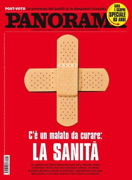 Panorama Italia – 28 Settembre 2022 Cover