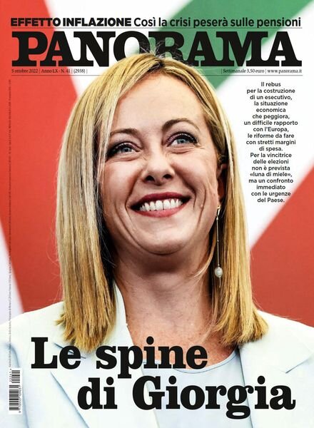 Panorama Italia – 5 Ottobre 2022 Cover