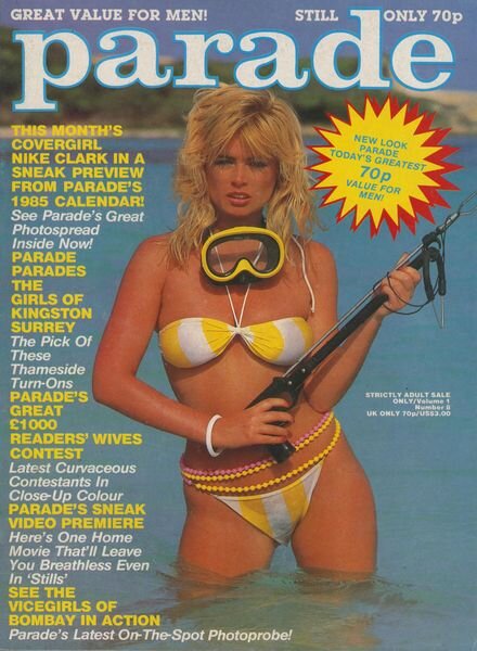 Parade UK – Vol 01 N 08 1984 Cover