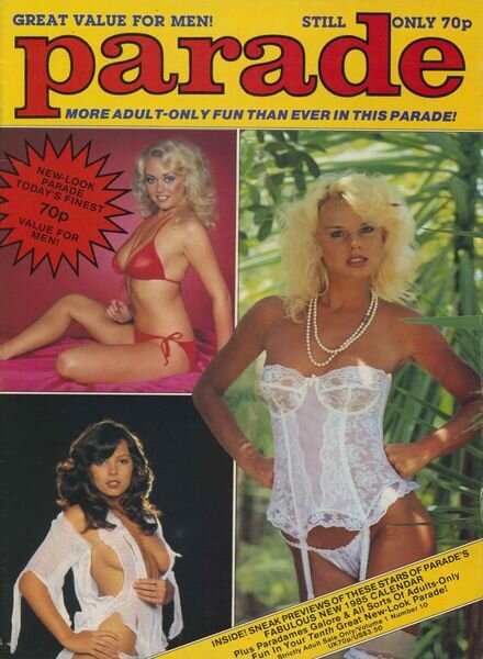 Parade UK – Vol 01 N 10 1984 Cover