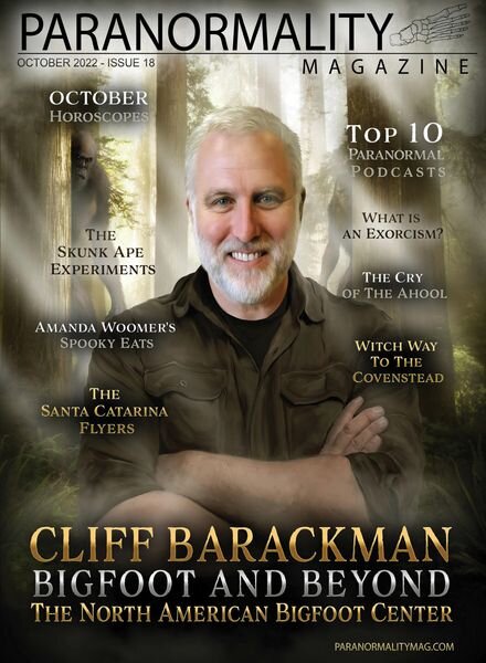 Paranormality Magazine – October 2022 Cover