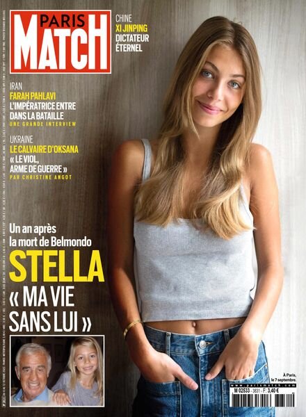 Paris Match – 06 octobre 2022 Cover