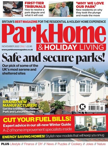 Park Home & Holiday Living – November 2022 Cover