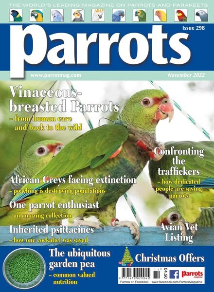 Parrots – November 2022 Cover