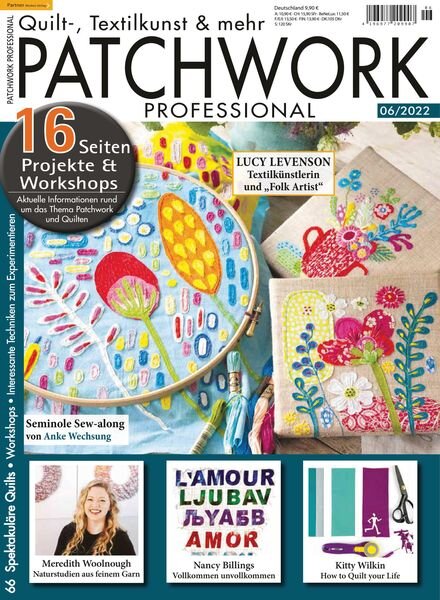 Patchwork Professional – Oktober 2022 Cover