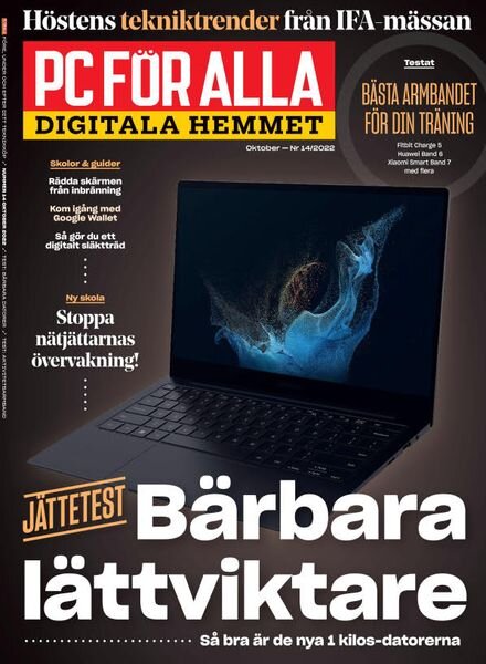 PC for Alla – 18 oktober 2022 Cover
