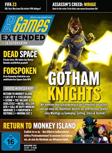PC Games Germany – November 2022 Cover
