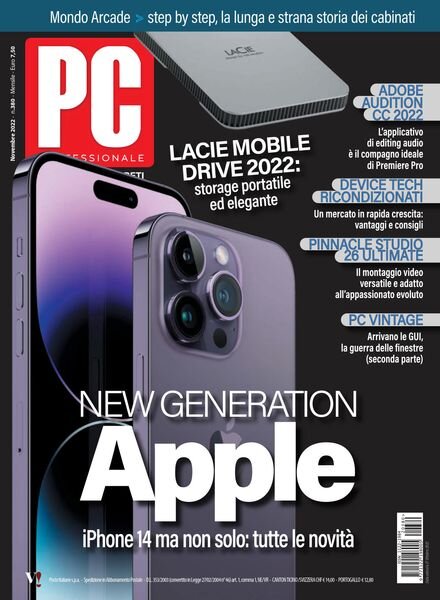 PC Professionale – Novembre 2022 Cover