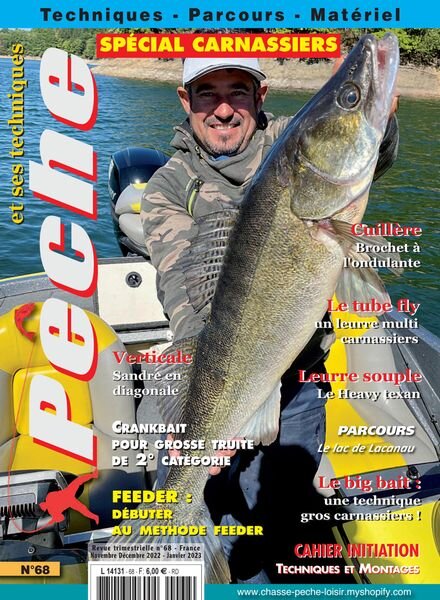 Peche et ses Techniques – Novembre 2022 – Janvier 2023 Cover