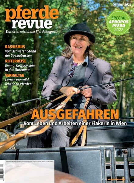 Pferderevue – September 2022 Cover