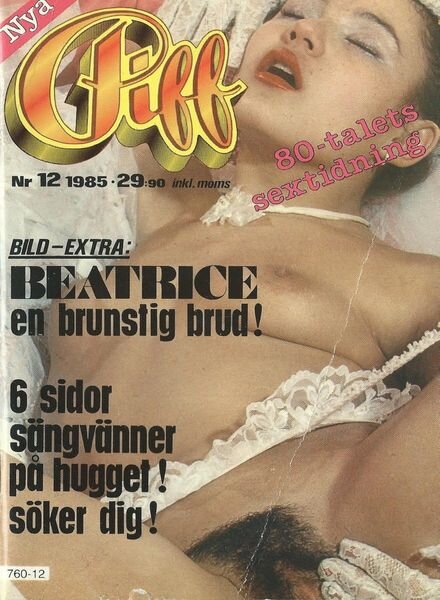 Piff Magazine – N 12 1985 Cover