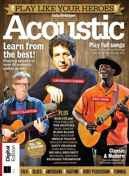 Play Like Your Heroes Acoustic – October 2022 Cover