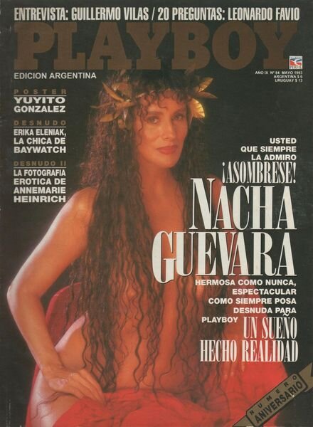 Playboy Argentina – May 1993 Cover