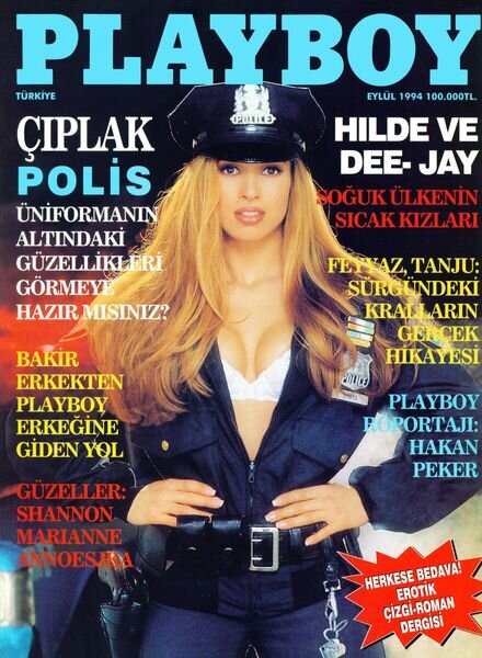 Playboy Turkey – September 1994 Cover