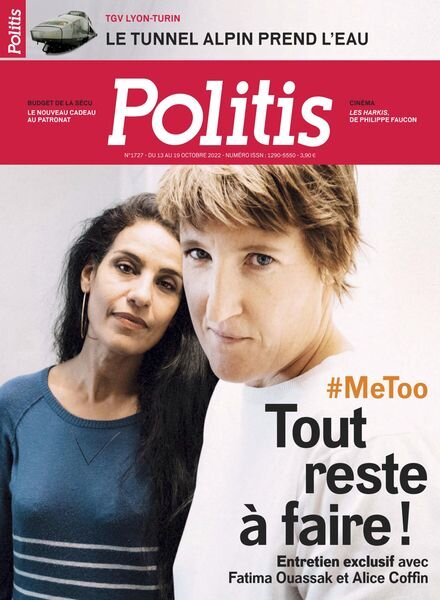 Politis – 13 Octobre 2022 Cover