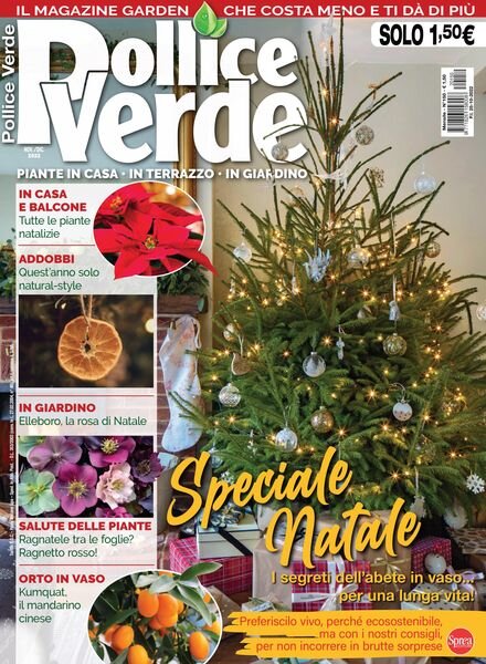 Pollice Verde – novembre 2022 Cover
