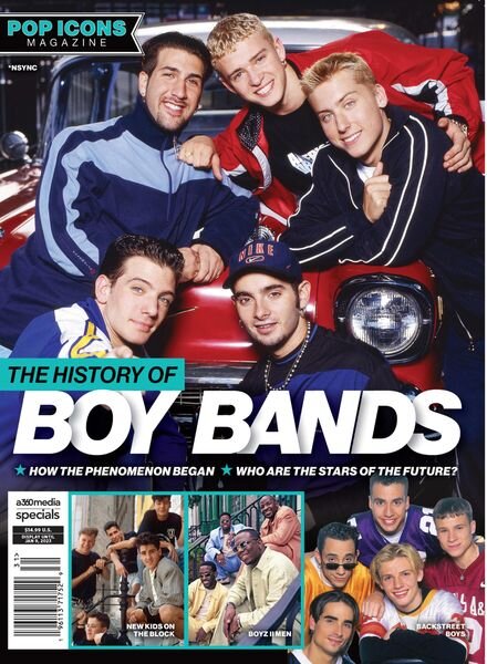 Pop Icons Magazine The History of Boy Bands – October 2022 Cover