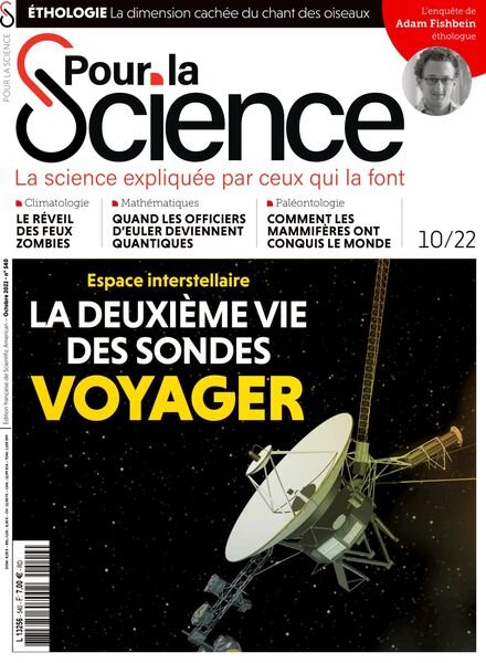 Pour la Science – Octobre 2022 Cover
