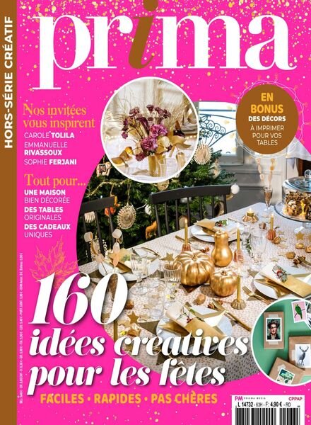 Prima – Hors-Serie Creatif – N 63 2022 Cover