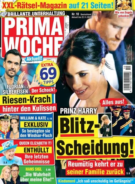 Prima Woche – 19 Oktober 2022 Cover