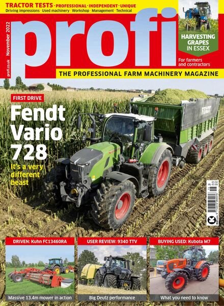 Profi International – November 2022 Cover