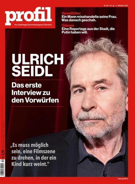 profil – 02 Oktober 2022 Cover