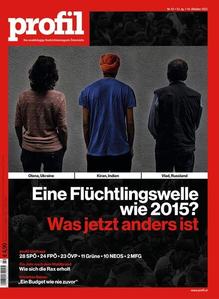 profil – 16 Oktober 2022 Cover