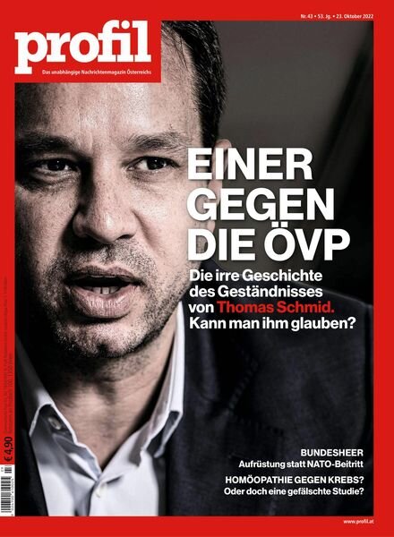 profil – 23 Oktober 2022 Cover