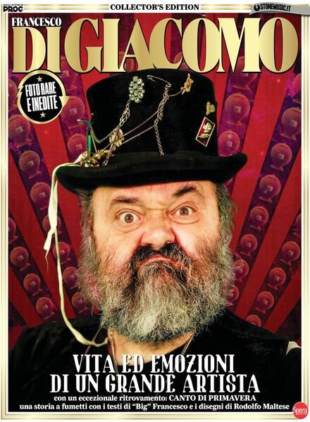 Prog Speciale N 2 – Francesco Di Giacomo – Marzo-Aprile 2022 Cover
