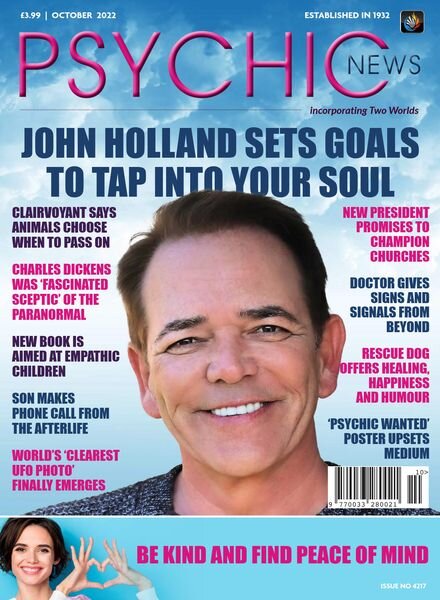 Psychic News – October 2022 Cover