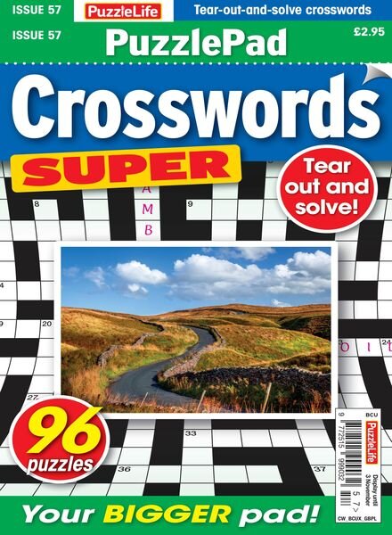 PuzzleLife PuzzlePad Crosswords Super – 06 October 2022 Cover
