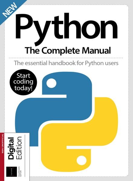 Python The Complete Manual – 14th Edition 2022 Cover