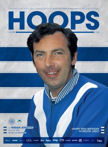 QPR Official Programmes – QPR v Wigan Athletic – 22 October 2022 Cover