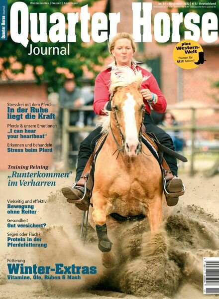 Quarter Horse Journal – Oktober 2022 Cover