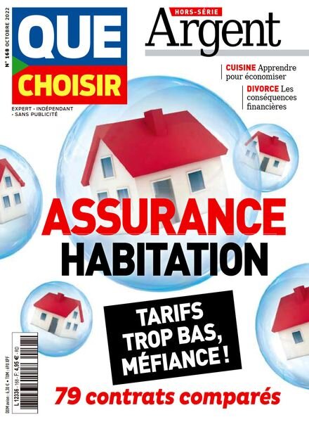 Que Choisir Argent – Octobre 2022 Cover