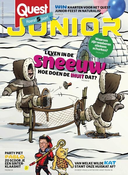 Quest Junior – oktober 2022 Cover