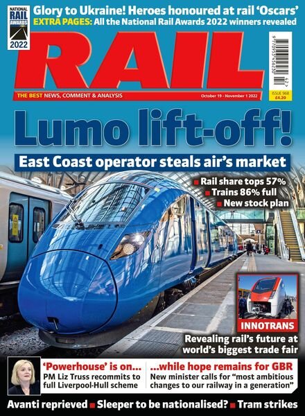Rail – October 15 2022 Cover