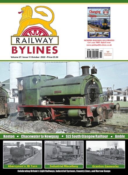 Railway Bylines – October 2022 Cover