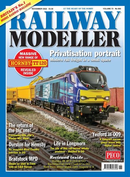 Railway Modeller – Issue 865 – November 2022 Cover